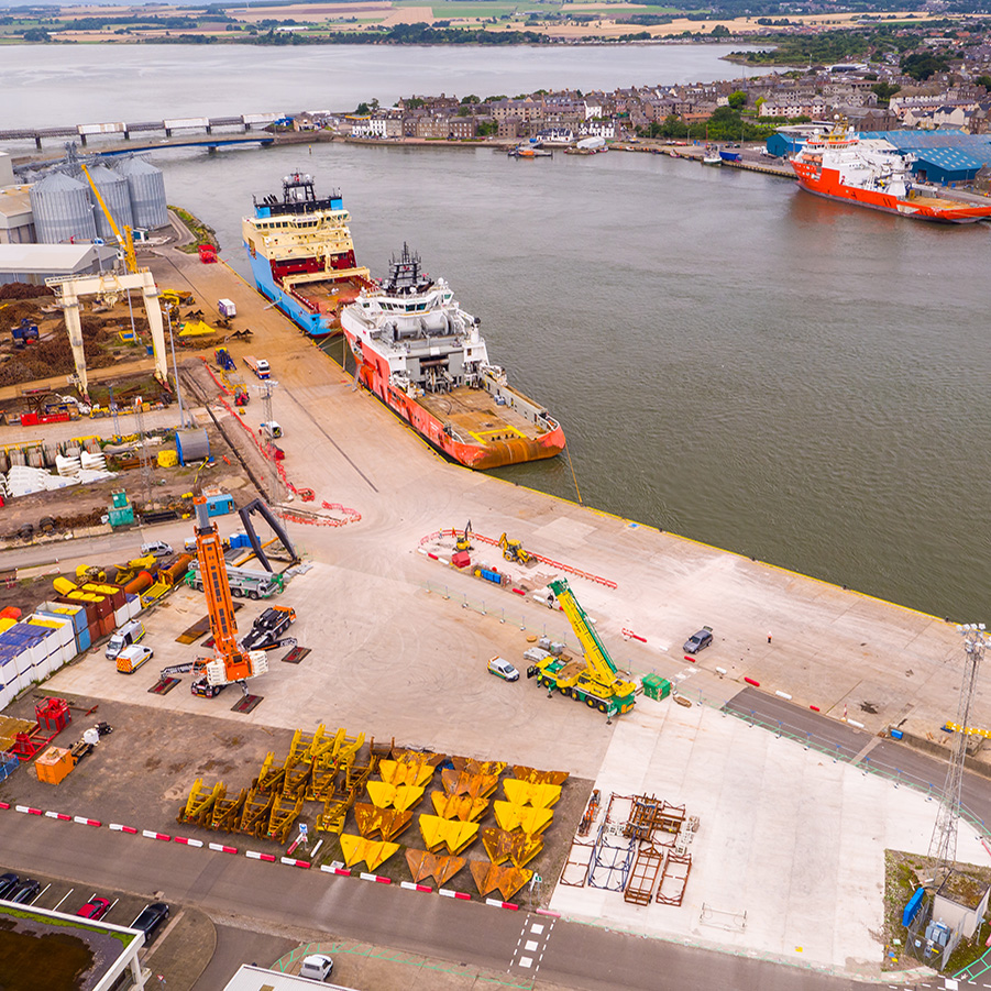 Featured image for “Montrose Port hosts local supply chain event for Seagreen Wind Farm”