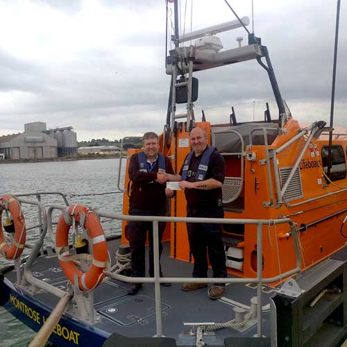 Featured image for “Montrose Port Authority Shows Support to Long-Serving Lifeboat Station”