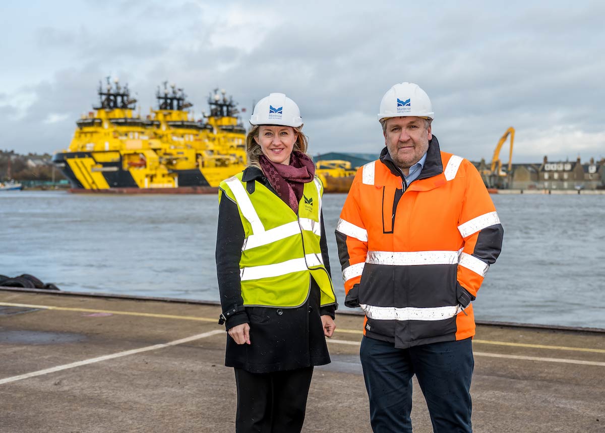 Featured image for “Montrose to become first Scottish port to provide shore power infrastructure to the energy sector in £1 million joint venture with Plug”