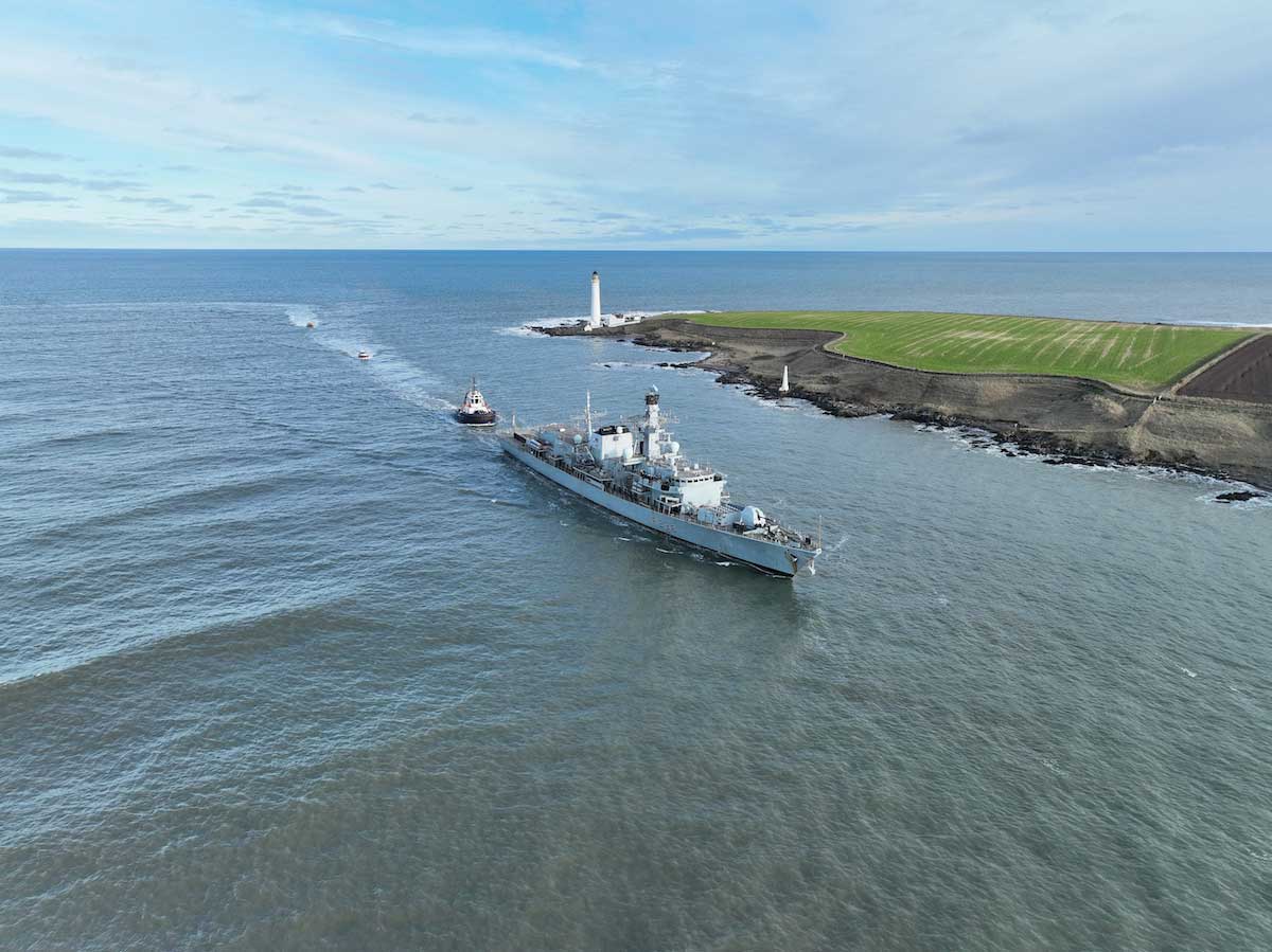 Featured image for “The final visit of HMS Montrose”