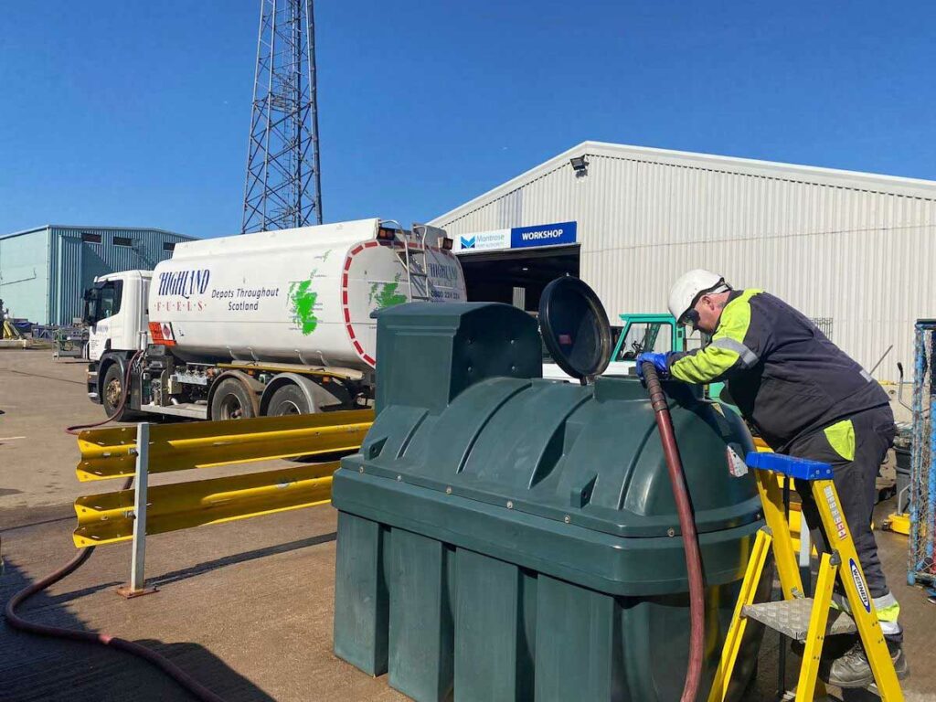 Highland Fuels filling up Montrose Port Authority's reserve with HVO fuel