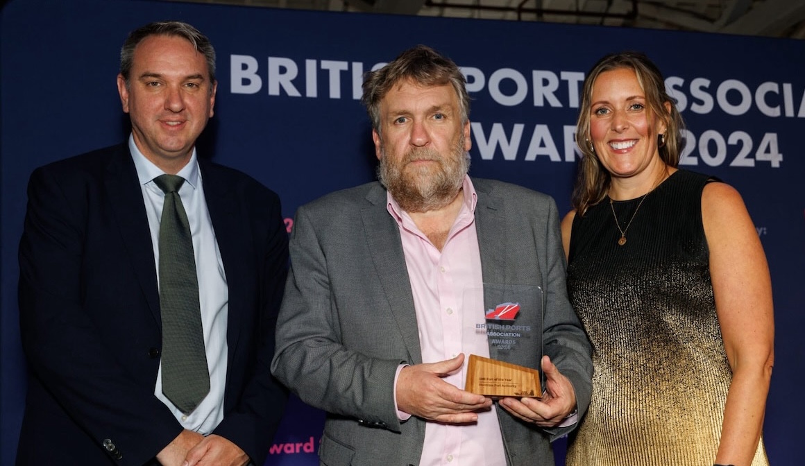 Featured image for “MPA Crowned SME Port of the Year 2024 at British Ports Association Awards”