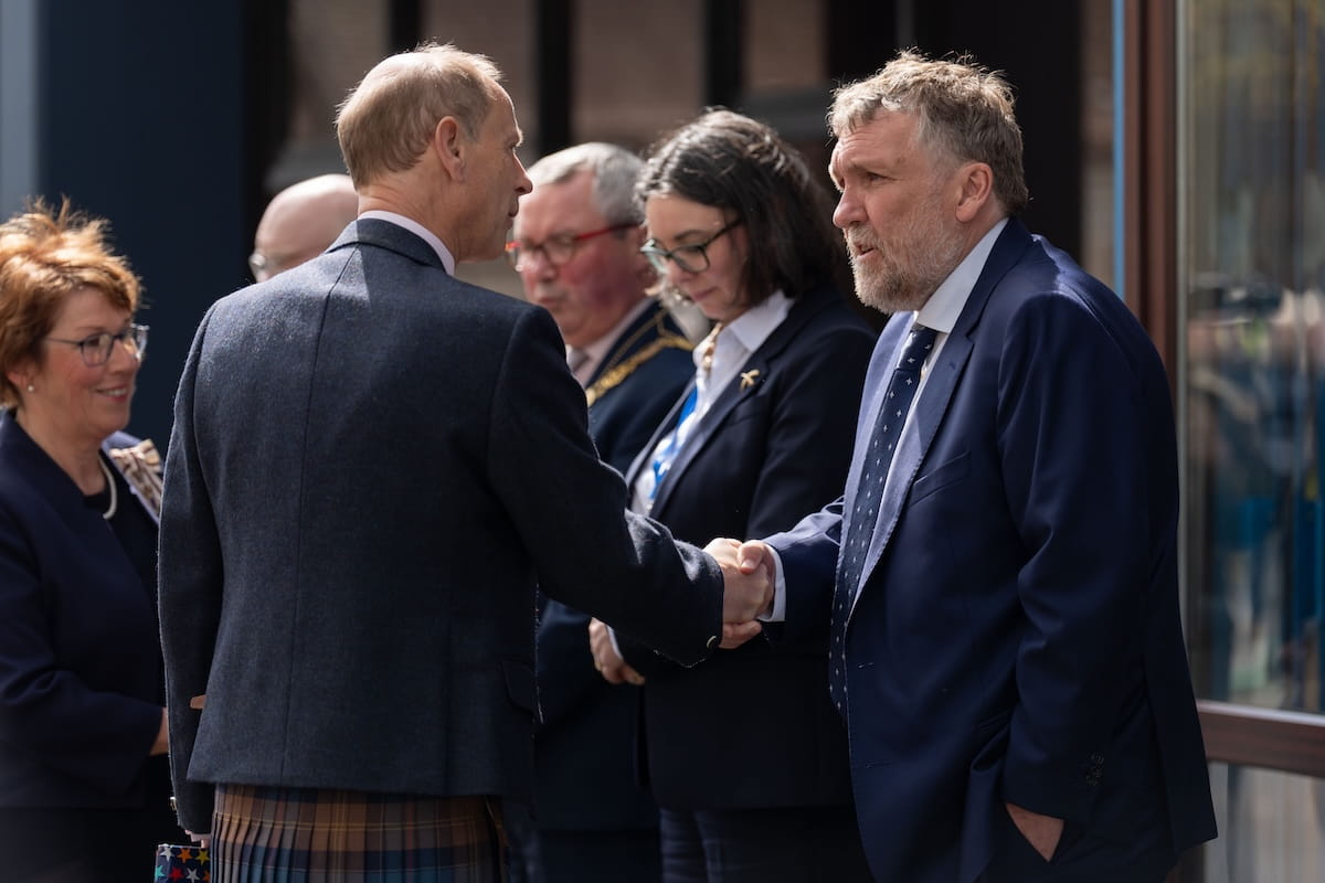 Featured image for “The Duke of Edinburgh Visits Montrose Port Authority”